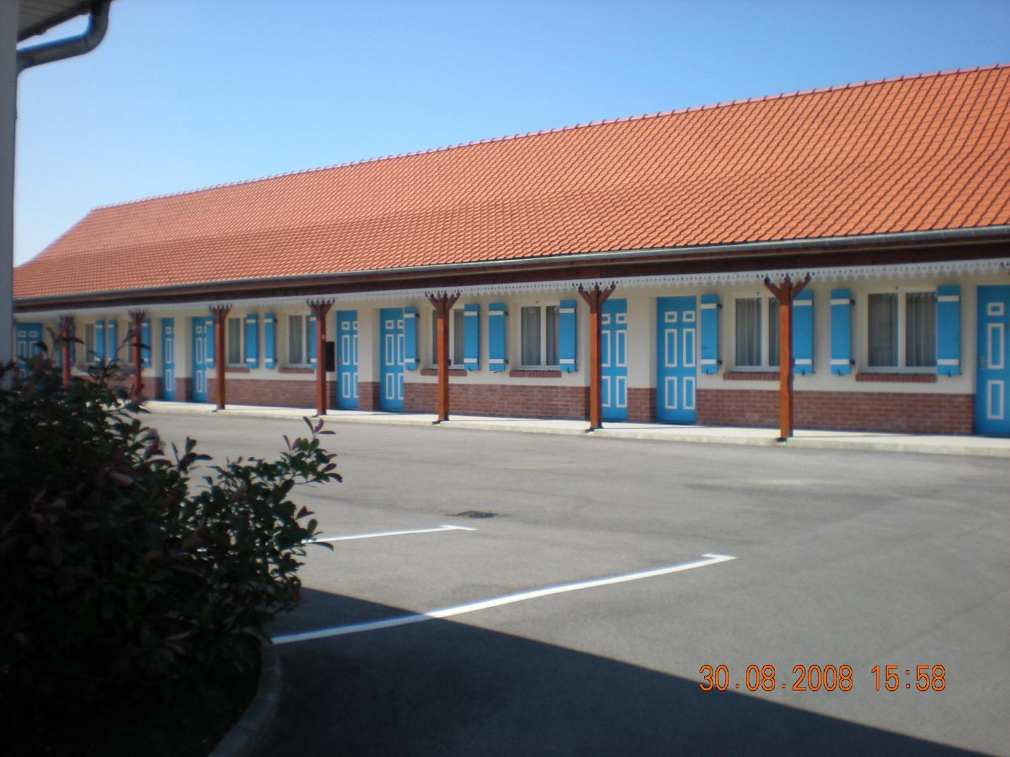 Hotel Les Augustines Quend Exterior foto