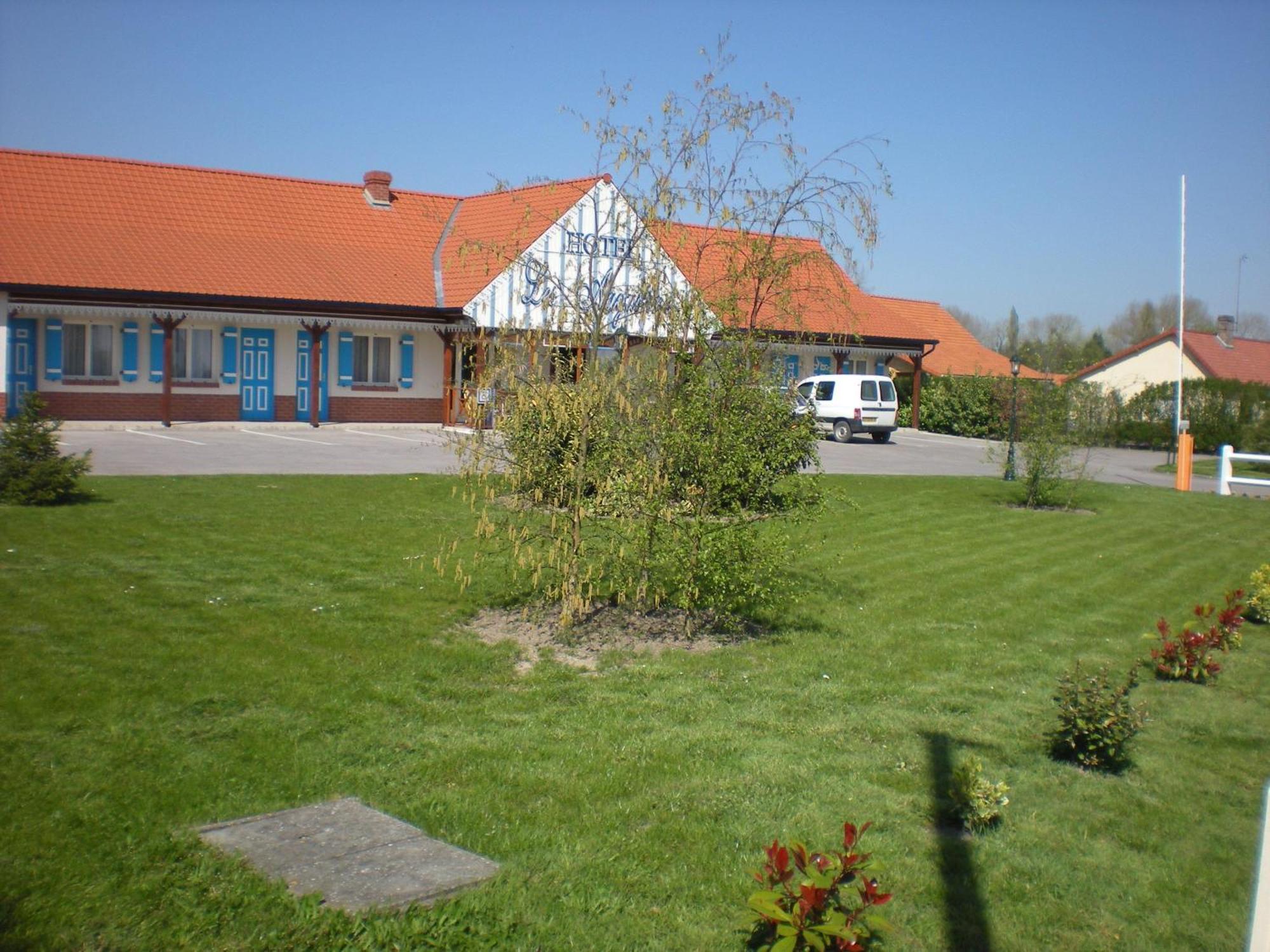 Hotel Les Augustines Quend Exterior foto