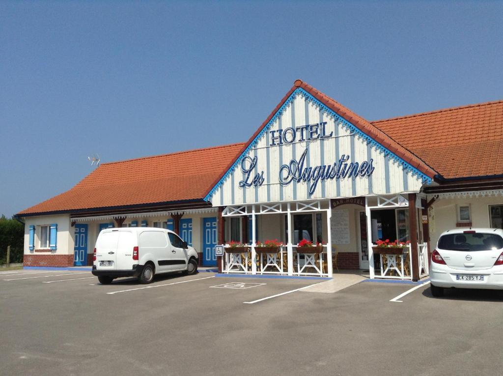 Hotel Les Augustines Quend Exterior foto